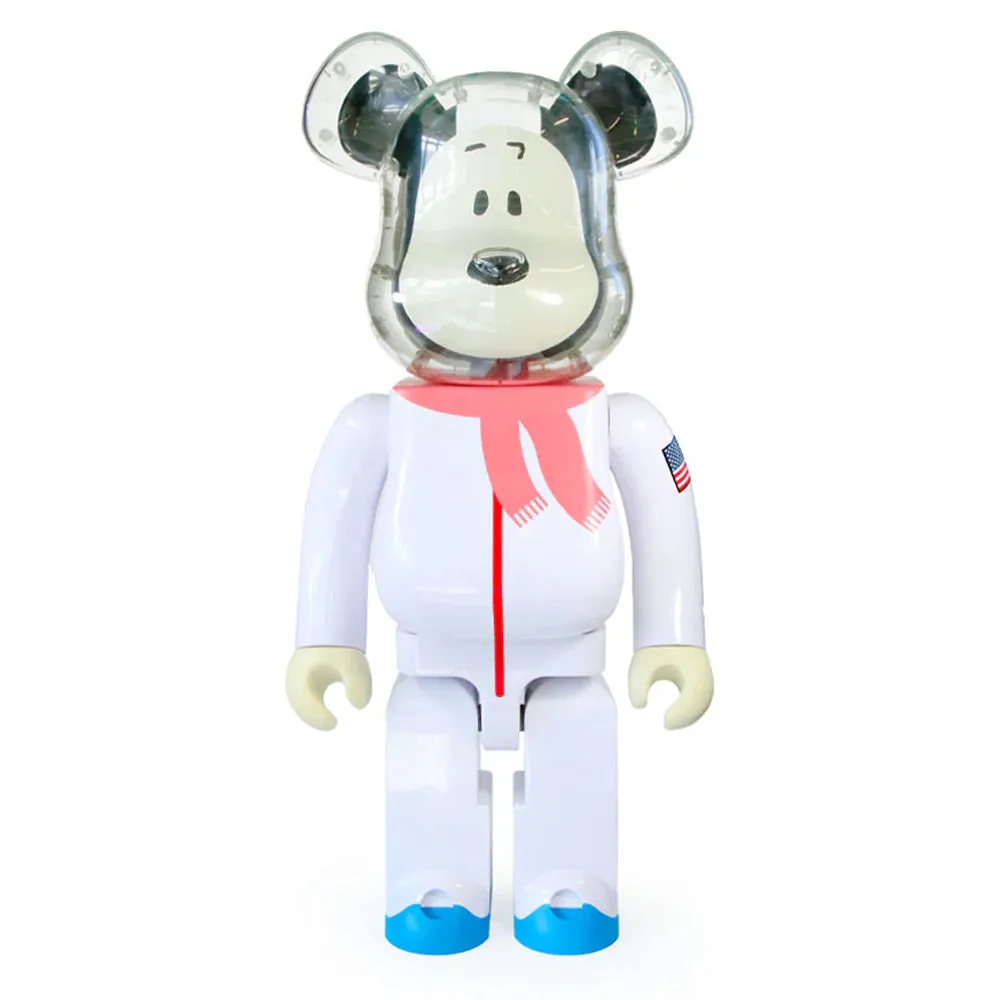 Vinyl Figure 1000% Bearbrick Astronaut Snoopy