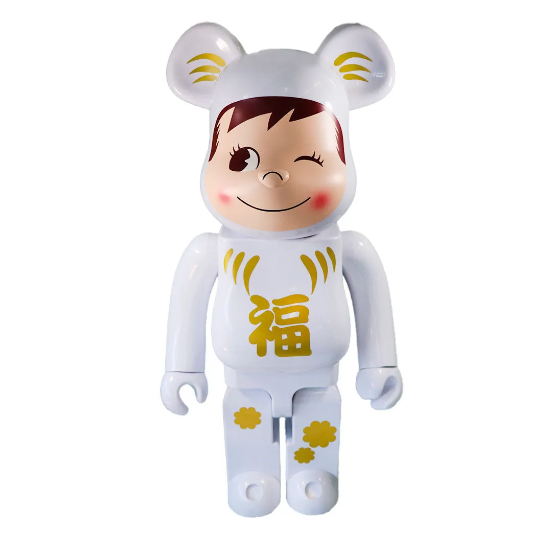 1000% Bearbrick Daruma x Pokochan Miniature Article