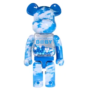 Lifetime Hobby Collectible Decor 1000% Bearbrick My First Baby (Blue Sky)