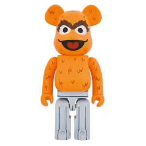 1000% Bearbrick Oscar the Grouch (The Original Orange Fur Ver.) Wood Carving Premium product