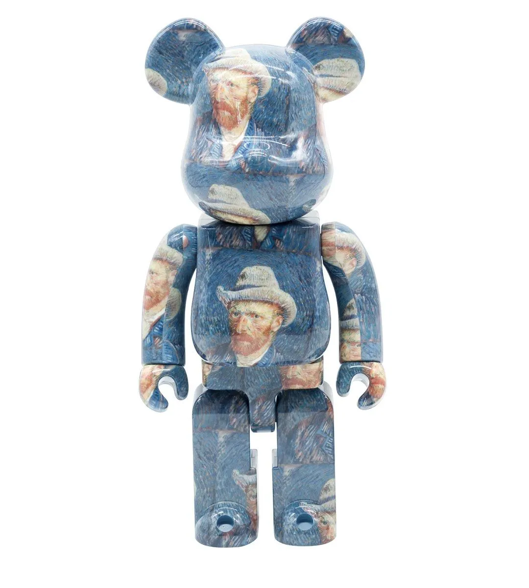 Kids Room Imaginary Play 1000% Bearbrick VanGogh Museum Self Portrait