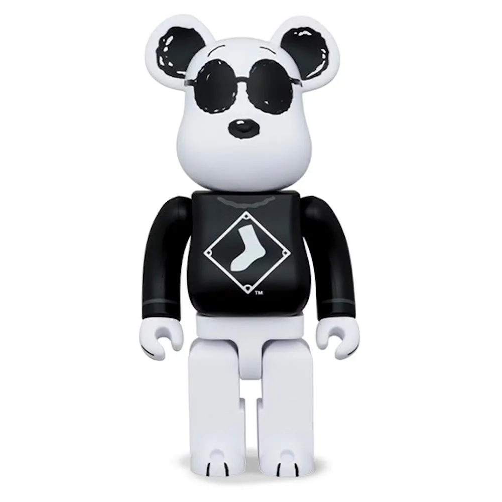 Pop Icon Celebrity Likeness 1000% MLB x Bearbrick Snoopy (White Sox)