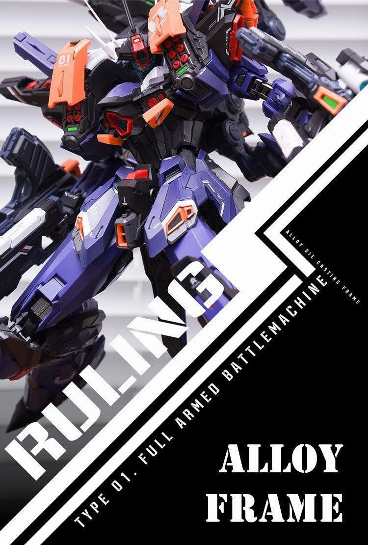 1:100 Ruling Type 01 Full Armed Battlemachine Model Kit Religious Symbolism Multiplayer Mayhem