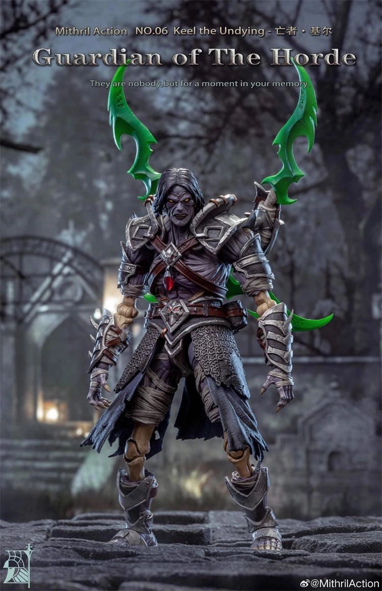 1:10 Keel the Undying Guardian of the Horde Action Figure Secret Discovery Open World