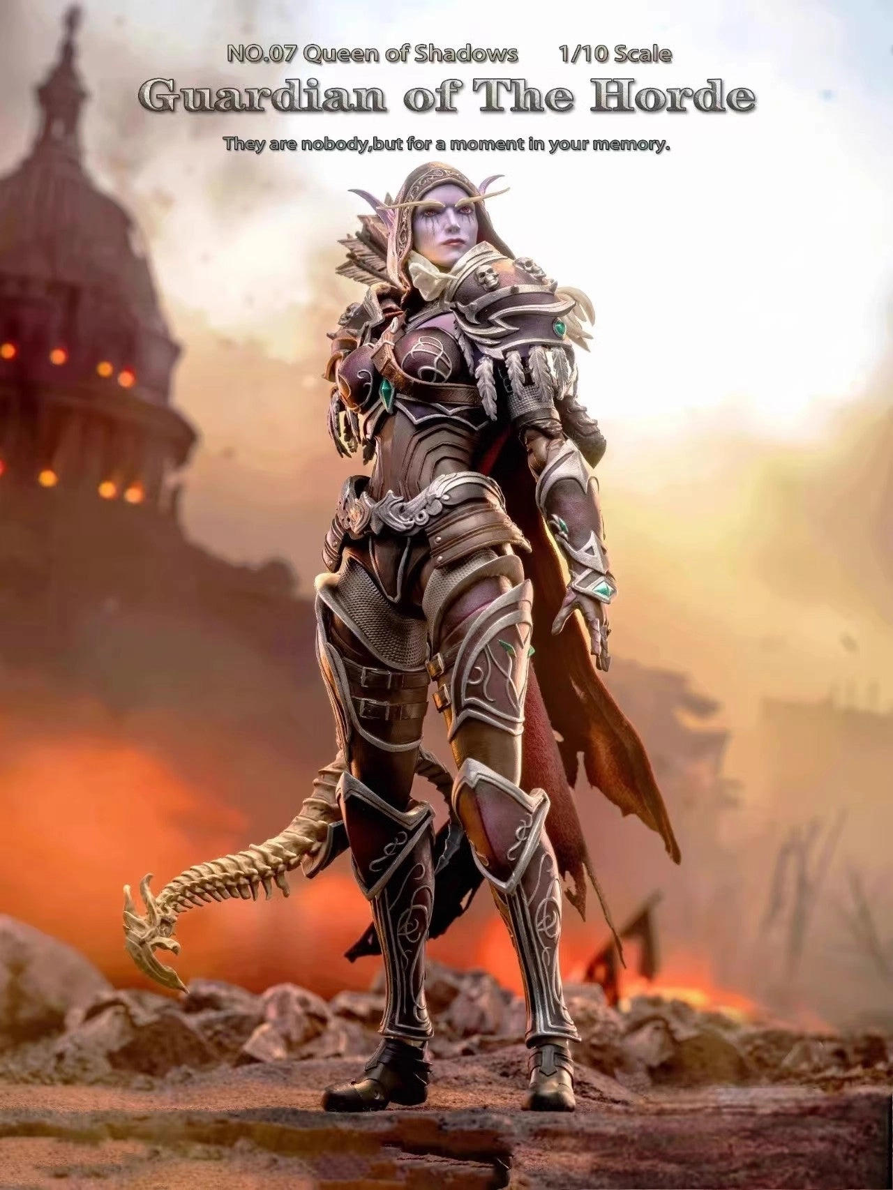 Passion Project Authentic Brands 1:10 Queen of Shadows Guardian of the Horde Action Figure