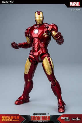 1:12 Iron Man Mark IV Mk4 Action Figure Assembly Kit City Planner Character Customization