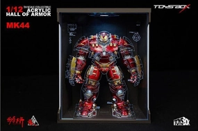 Magic System High Score 1:12 Iron Man MK44 Hulkbuster Acrylic Hall of Armor Display Box