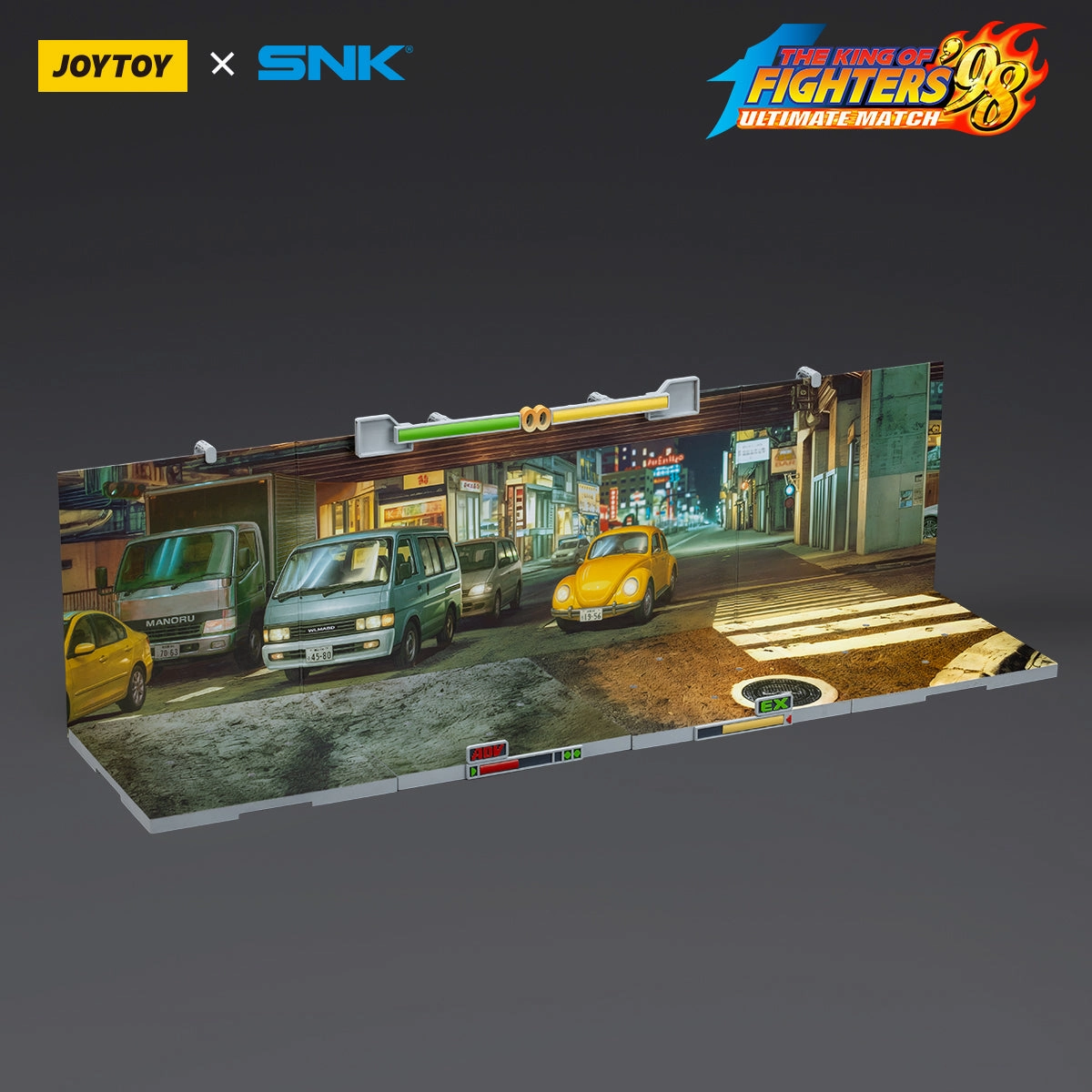 1:18 The King of Fighters KOF 98UM Japan Battle Display Scene Stage Never Ending Closed Beta