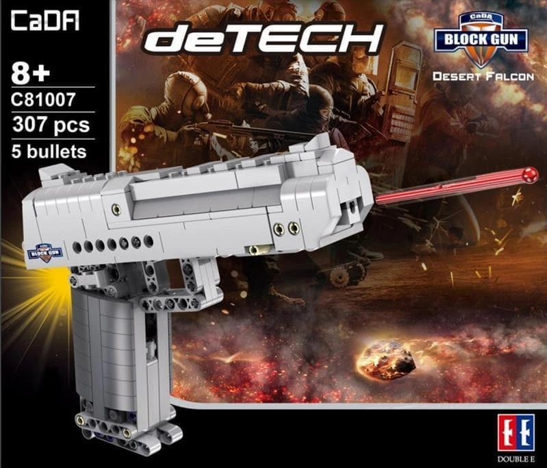 Especially Scarce 1:1 Desert Eagle Falcon Magnum Gun Building Blocks Set