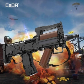 1:1 OTs-14 Groza Assault Rifle Gun Building Blocks Set Remote Work Instrument Simulator