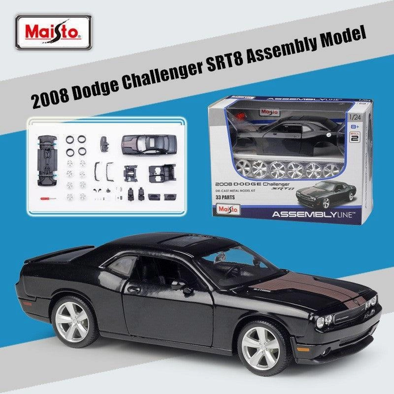 Evolving Narrative Underground Caverns 1:24 Dodge Challenger SRT8 2008 Alloy Assembly Model