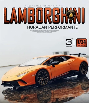 Hair Animation 1:24 Lamborghini Huracan Performante Alloy Model Car