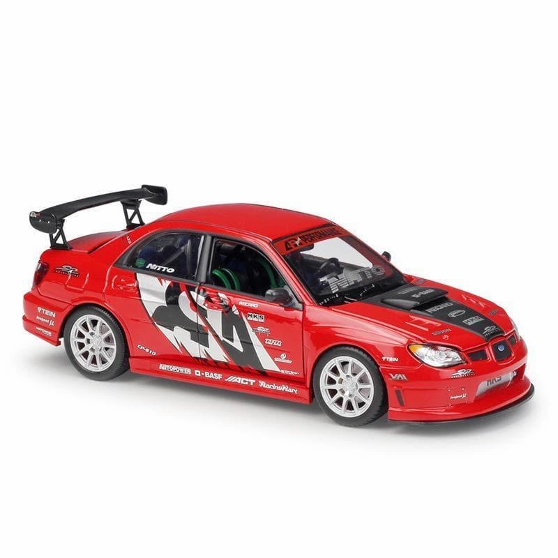 1:24 Subaru Impreza WRX STI APR Alloy Model Car Mythological Inspiration Family friendly