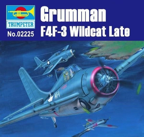 1:32 Grumman F4F-3 Wildcat Late Fighter Assembly Kit Prequel Content