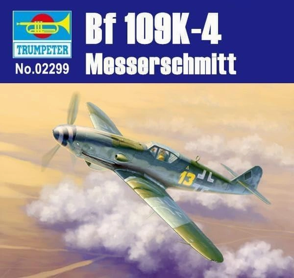 1:32 Messerschmitt Bf 109K-4 Fighter Assembly Kit entry level Art Book