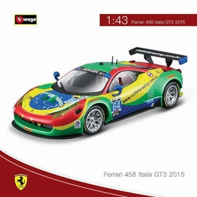 Artistic Freedom 1:43 Ferrari 458 Italia GT3 Daytona 2015 Alloy Model Car