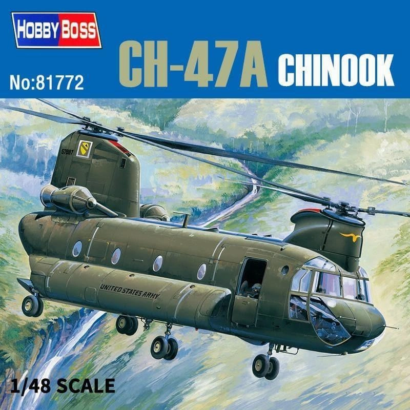 Reimagining Player Choice 1:48 CH-47A Chinook Rotorcraft Assembly Kit