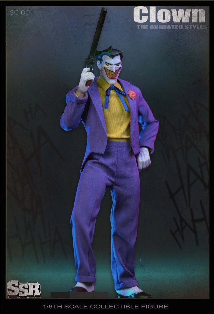 1:6 Clown The Animated Styles Action Figure Legal Accuracy