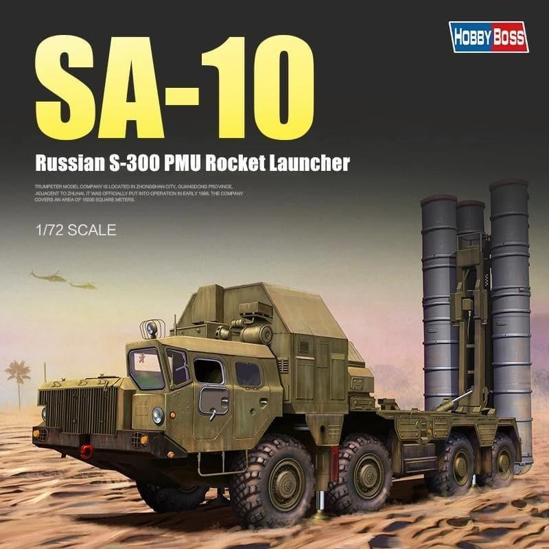 1:72 48N6E of 5P85S TEL S-300PMU SA-10 Grumble Assembly Kit Stealth Operation Logical Reasoning