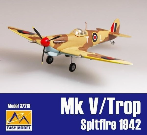 1:72 Spitfire Mk V/Trop RAF Sqn 1942 Fighter Backstory Element