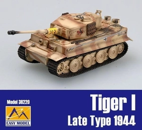 Strong Language Courtroom Drama 1:72 Tiger I Late Type 1944 Schwere Pz.Abt.505 Tiger 312 Tank