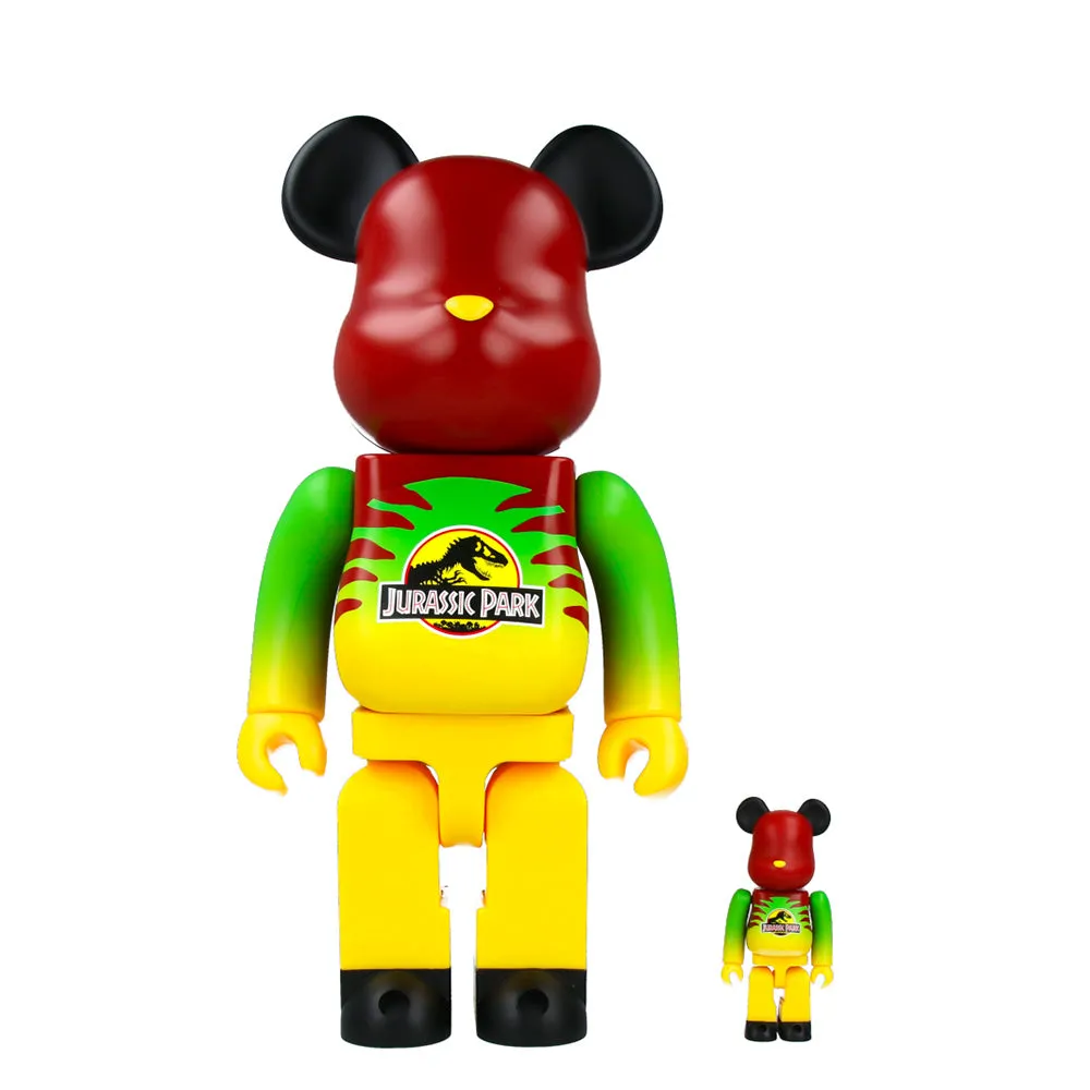 400%   100% Bearbrick Jurassic Park (Green & Yellow) Fantasy Quest Astronomy Tool