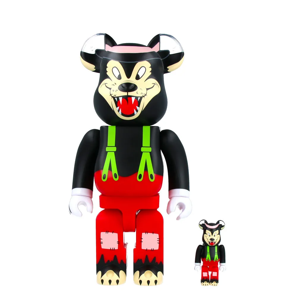 Family Heirloom Detailed Toy 400%   100% Bearbrick The Big Bad Wolf