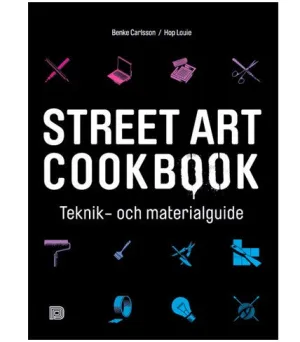 Street Art Cookbook Vinyl Item Universal Theme