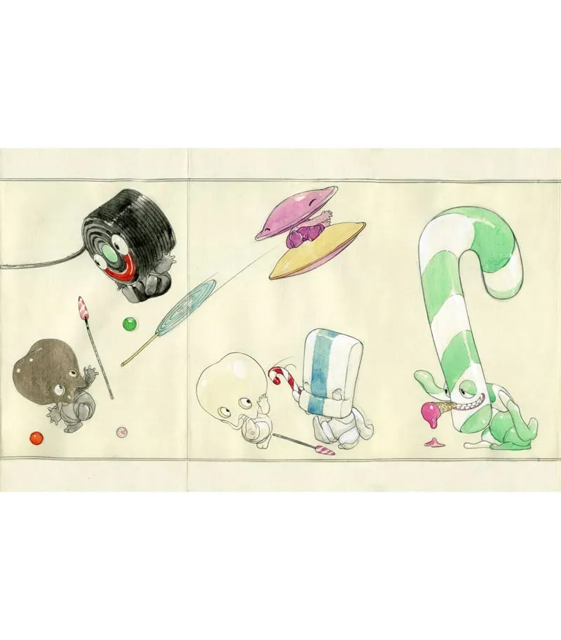 Action Hero St??phane Levallois - Leporello Toxic Candies 6/8