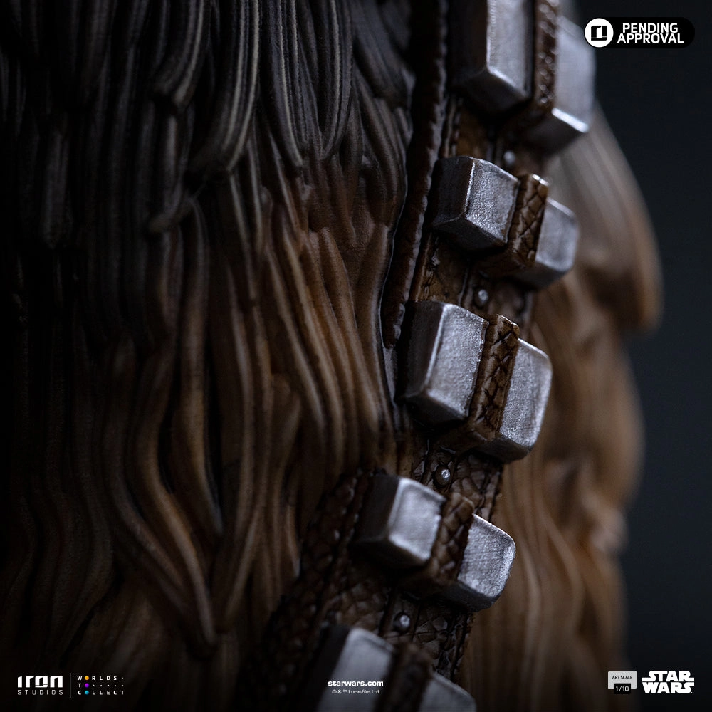 Return of the Jedi - Star Wars Chewbacca & Tokkat Art Scale 1/10 Conservation Grade Rubber Toy