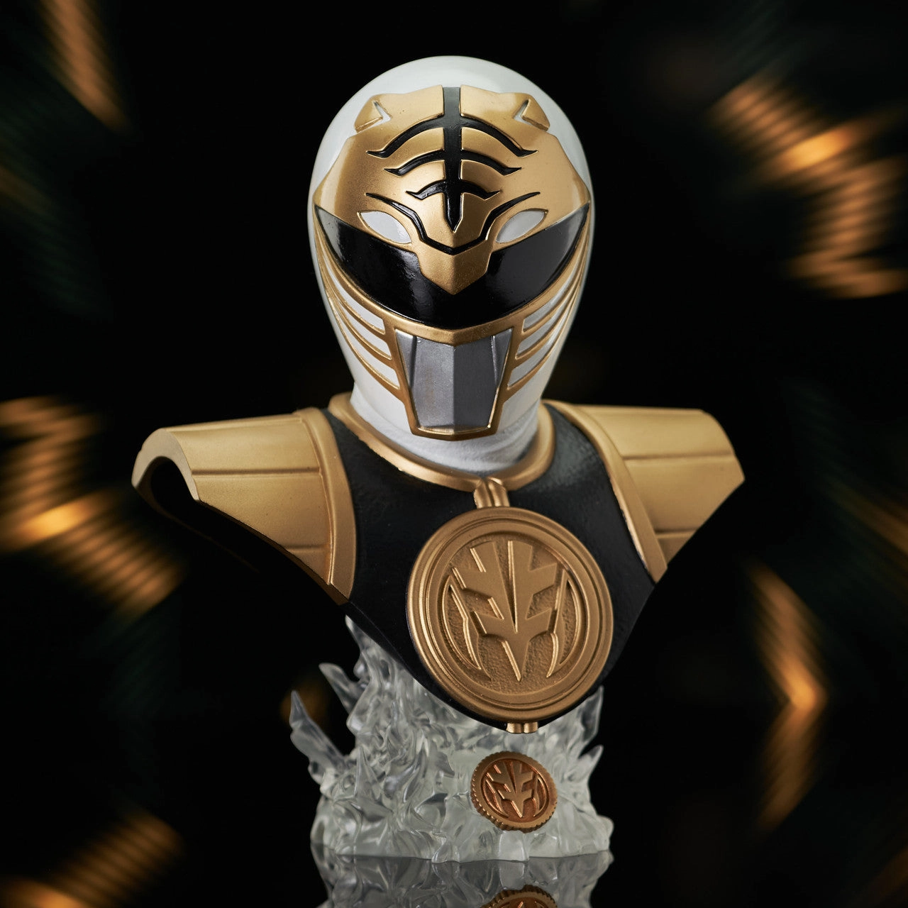 Ecommerce Gift Idea Mighty Morphin Power Rangers - White Ranger Legends in 3-Dimensions 1/2 Scale Bust