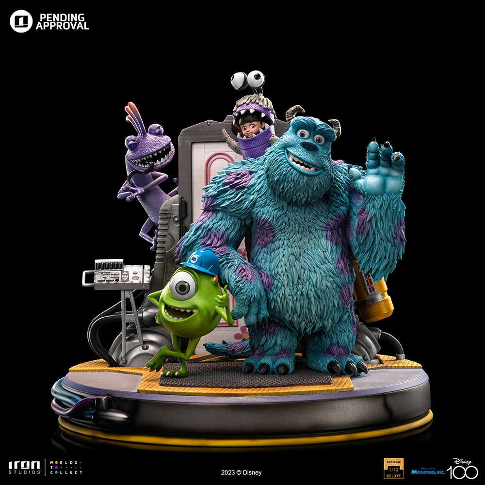 Character Statue SciFi Model Monsters Inc. Deluxe Art Scale 1/10
