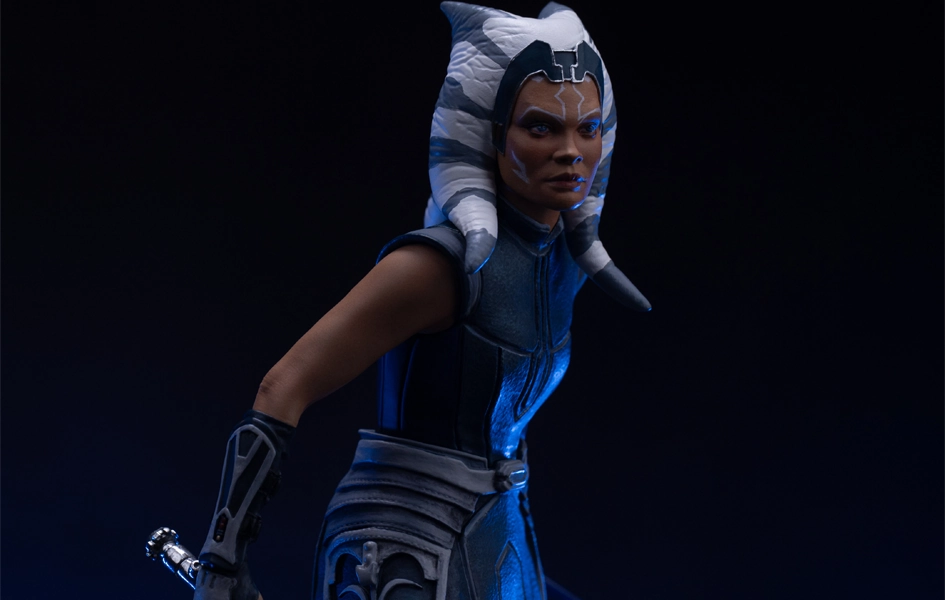 Ahsoka (Padawan Version) Art Scale 1/10 Resale Value Themed Background
