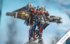 Transformers: Dark of the Moon - Jetwing Optimus Prime (Ultimate) MSP Series Figure Hero Replica Baroque Figure