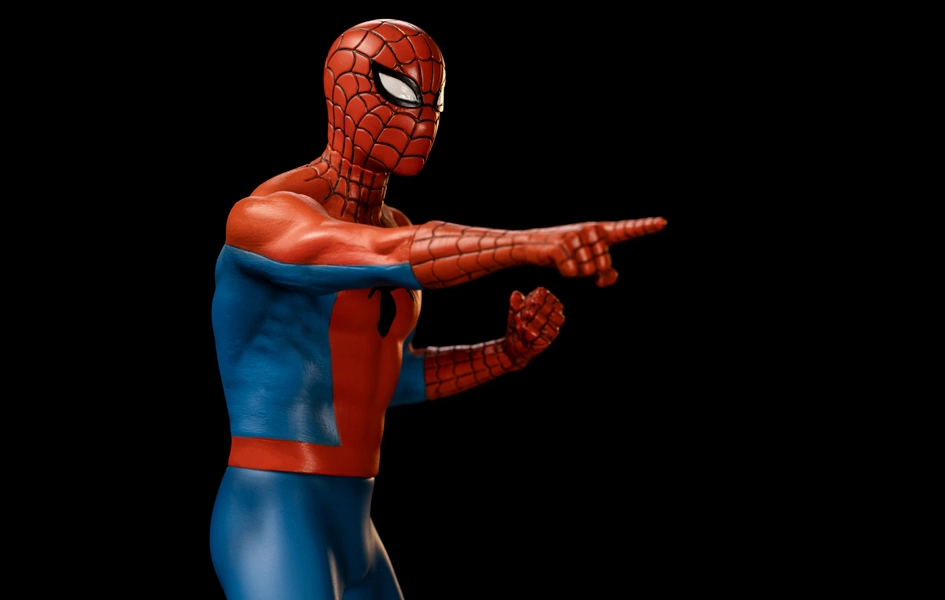 Spider-Man 60s Animated Series Art Scale 1/10 Creature Replica