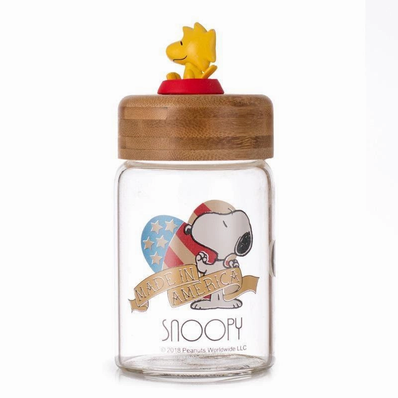 Snoopy 220ml Snack Food Storage Jar Enhanced Edition