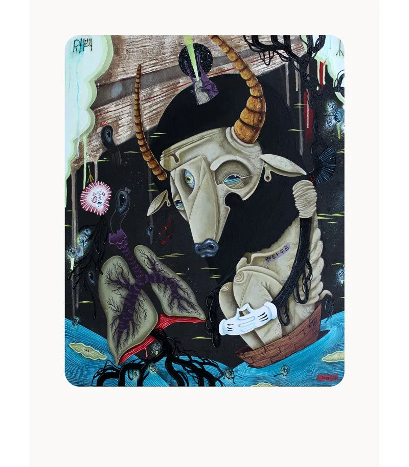 Marvel Hero 100TAUR - San Buffalo Print