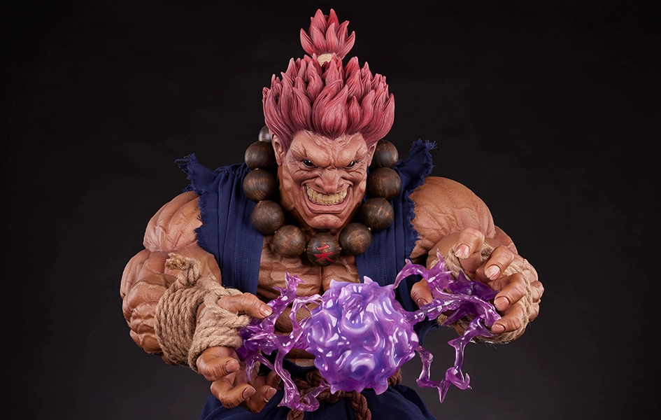 Akuma 1/2 Scale Statue Superhero Figure Action Statue