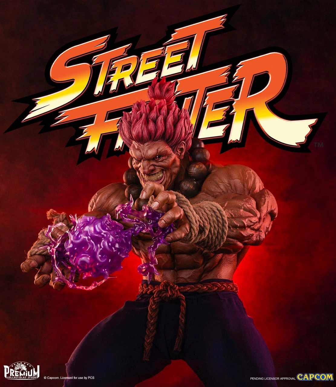 Akuma 1/2 Scale Statue Pop Art
