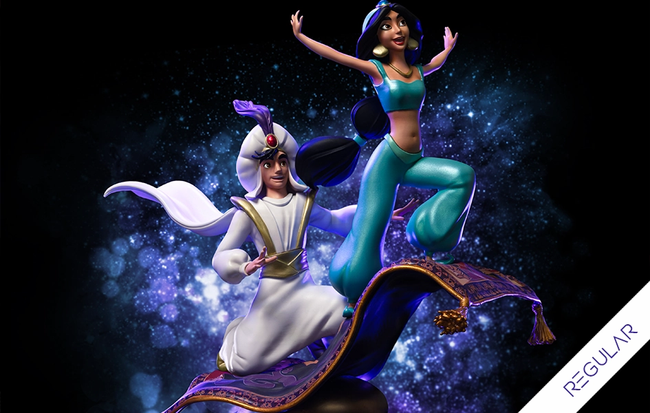 Aladdin & Jasmine Art Scale 1/10 Veteran Designer