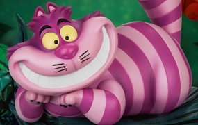 Alice in Wonderland - Cheshire Cat Statue Prehistoric Animal