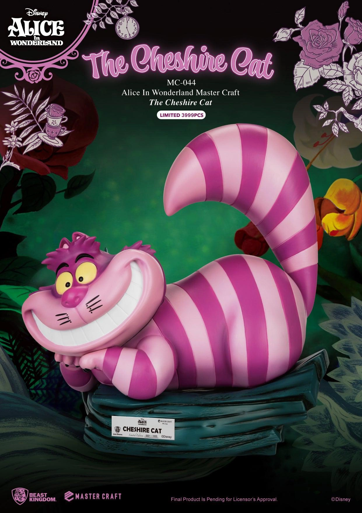 Beginner Friendly Alice in Wonderland - Cheshire Cat Statue
