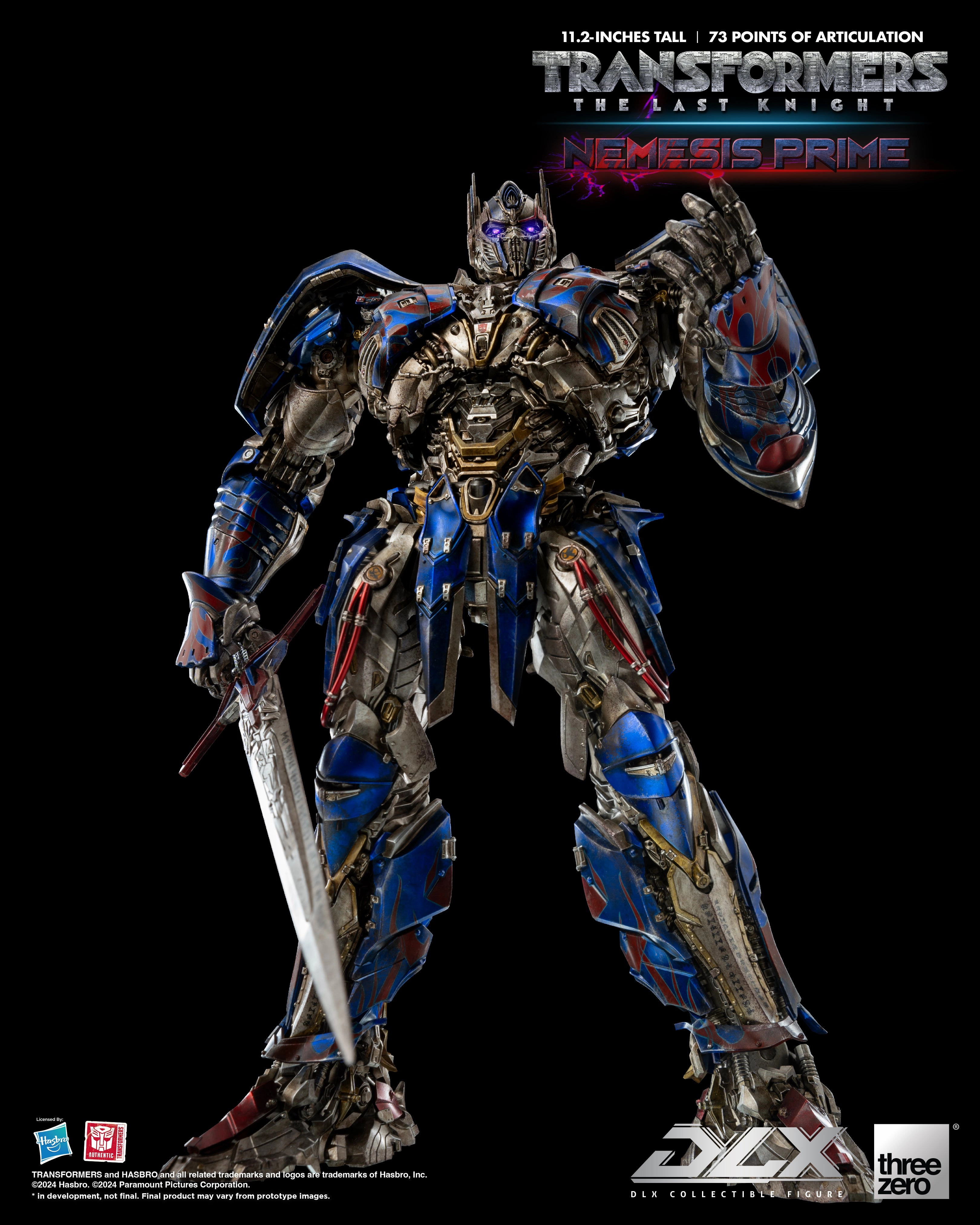 Transformers The Last Knight - Nemesis Prime DLX Figure Iconic Character