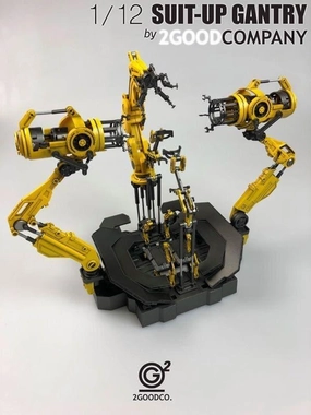 1:12 Iron Man Armor Suit-Up Gantry Display Scene Monthly Updates