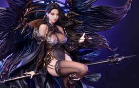 Abstract Form AmerFort Elf Series - Mage 1/4 Scale Statue