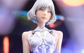 Roman Figure Action Model Android IV 02 1/4 Scale Statue