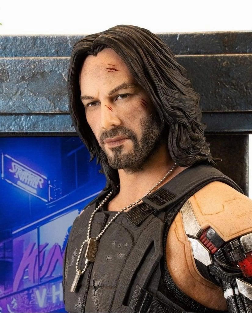 Johnny Silverhand REGULAR 1/4 Statue Deity Statue