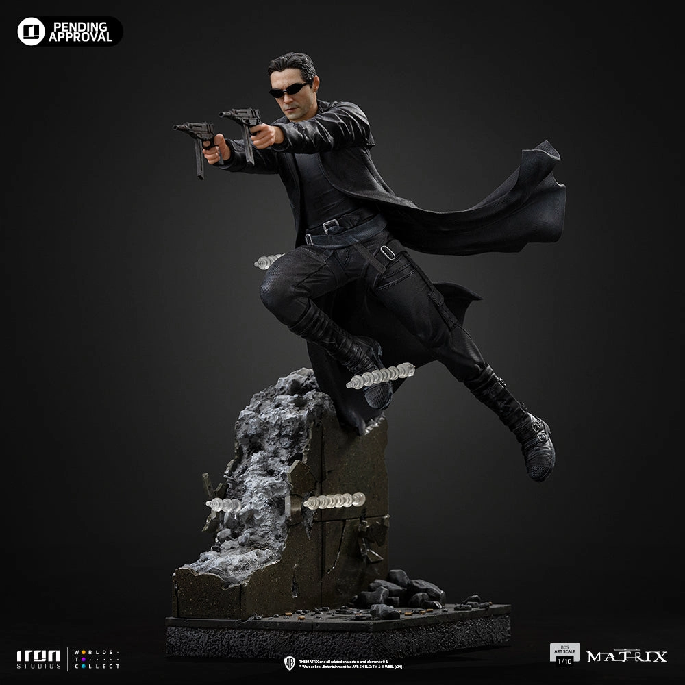The Matrix - Neo Art Scale 1/10 Free Shipping
