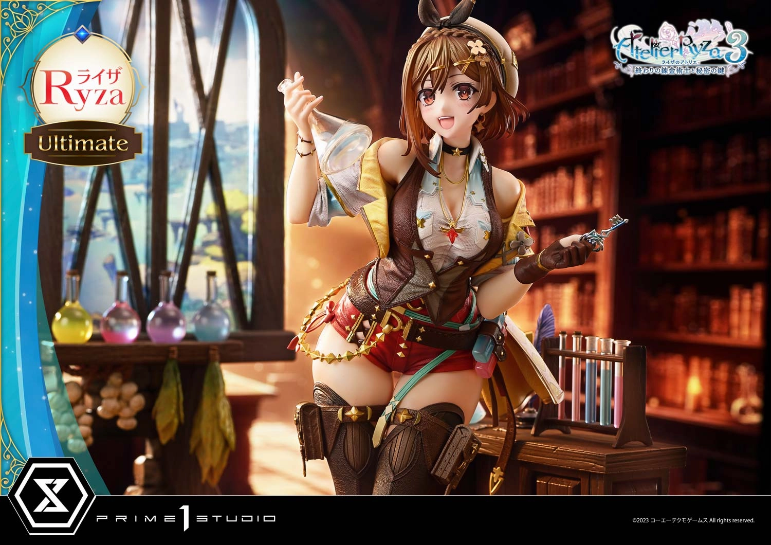 Atelier Ryza 3: Alchemist of the End & the Secret Key - Ryza (Ultimate Bonus) 1/4 Scale Statue Small Sculpture Creature Model