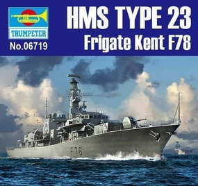Experience Points 1:700 HMS TYPE 23 Frigate Kent F78 Warship Assembly Kit
